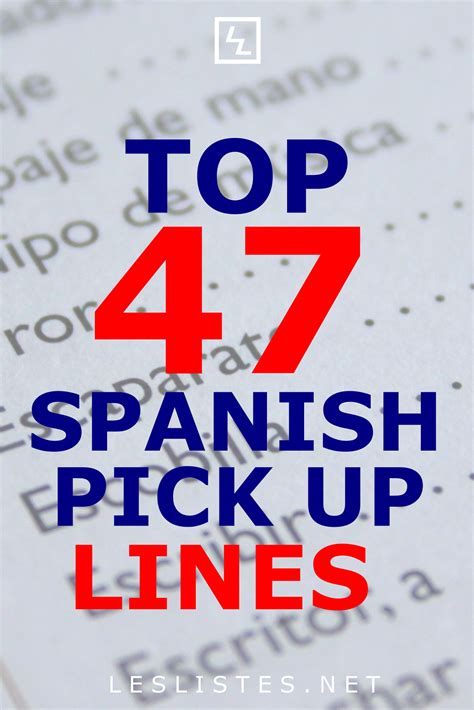 Pick in Spanish .